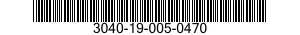 3040-19-005-0470 SHAFT,SHOULDERED 3040190050470 190050470