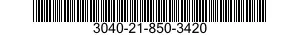 3040-21-850-3420  3040218503420 218503420