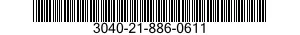 3040-21-886-0611 CYLINDER ASSEMBLY,ACTUATING,LINEAR 3040218860611 218860611