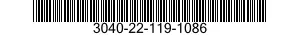 3040-22-119-1086 COLLAR,SHAFT 3040221191086 221191086