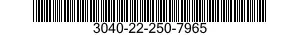 3040-22-250-7965  3040222507965 222507965