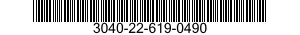 3040-22-619-0490 RING,PISTON 3040226190490 226190490