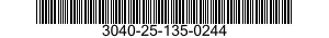 3040-25-135-0244 ROD,PISTON,LINEAR ACTUATING CYLINDER 3040251350244 251350244