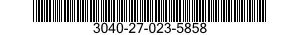 3040-27-023-5858 PLATE,RETAINING,SHAFT 3040270235858 270235858