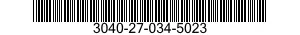 3040-27-034-5023 SHAFT,STRAIGHT 3040270345023 270345023