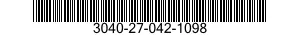 3040-27-042-1098 CYLINDER,ACTUATING,LINEAR 3040270421098 270421098