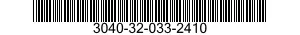 3040-32-033-2410 SHAFT,SHOULDERED 3040320332410 320332410