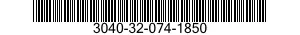3040-32-074-1850 HUB 3040320741850 320741850