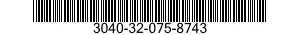 3040-32-075-8743 CONNECTING LINK,RIGID 3040320758743 320758743