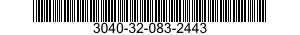 3040-32-083-2443 CONTROL ASSEMBLY,PUSH-PULL 3040320832443 320832443