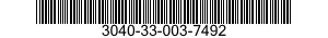 3040-33-003-7492 HUB,BODY 3040330037492 330037492