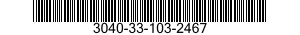 3040-33-103-2467 ROD,PISTON,LINEAR ACTUATING CYLINDER 3040331032467 331032467