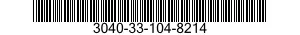 3040-33-104-8214 RING,PISTON 3040331048214 331048214