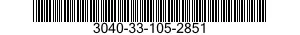 3040-33-105-2851 SHAFT,STRAIGHT 3040331052851 331052851