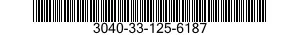 3040-33-125-6187  3040331256187 331256187