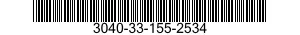 3040-33-155-2534 COLLAR,SHAFT 3040331552534 331552534