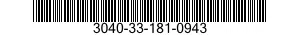 3040-33-181-0943 BRACKET,EYE,ROTATING SHAFT 3040331810943 331810943