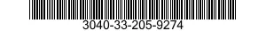 3040-33-205-9274 ROD,PISTON,LINEAR ACTUATING CYLINDER 3040332059274 332059274