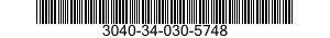 3040-34-030-5748 LEVER,MANUAL CONTROL 3040340305748 340305748