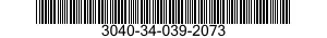 3040-34-039-2073 SHAFT,STRAIGHT 3040340392073 340392073
