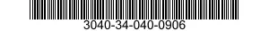 3040-34-040-0906 CONNECTING LINK,RIGID 3040340400906 340400906