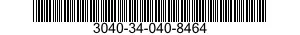 3040-34-040-8464 SHAFT,SHOULDERED 3040340408464 340408464