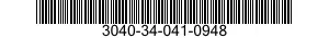 3040-34-041-0948 LEVER,MANUAL CONTROL 3040340410948 340410948