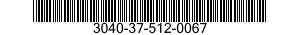 3040-37-512-0067 PEDAL,CONTROL 3040375120067 375120067