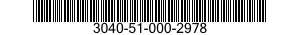 3040-51-000-2978 GEARSHAFT,WORM WHEEL 3040510002978 510002978