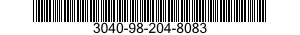 3040-98-204-8083 GEARSHAFT,SPUR 3040982048083 982048083
