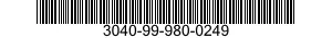 3040-99-980-0249 CONTROL ASSEMBLY,PUSH-PULL 3040999800249 999800249