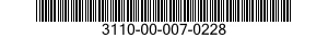 3110-00-007-0228 BEARING 3110000070228 000070228