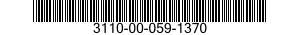 3110-00-059-1370 CONE AND ROLLERS,TAPERED ROLLER BEARING 3110000591370 000591370