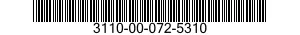 3110-00-072-5310  3110000725310 000725310