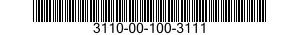 3110-00-100-3111 CONE AND ROLLERS,TAPERED ROLLER BEARING 3110001003111 001003111