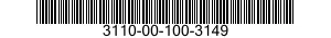 3110-00-100-3149 CONE AND ROLLERS,TAPERED ROLLER BEARING 3110001003149 001003149