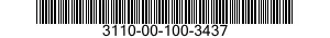 3110-00-100-3437  3110001003437 001003437