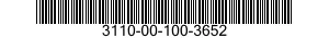 3110-00-100-3652  3110001003652 001003652
