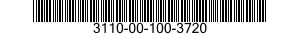 3110-00-100-3720  3110001003720 001003720