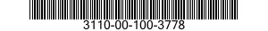 3110-00-100-3778  3110001003778 001003778