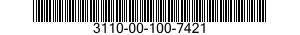 3110-00-100-7421  3110001007421 001007421
