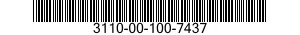 3110-00-100-7437  3110001007437 001007437