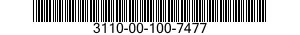 3110-00-100-7477  3110001007477 001007477