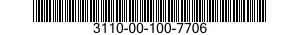 3110-00-100-7706  3110001007706 001007706