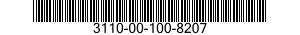 3110-00-100-8207  3110001008207 001008207