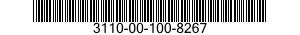 3110-00-100-8267  3110001008267 001008267
