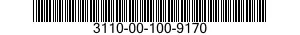 3110-00-100-9170  3110001009170 001009170