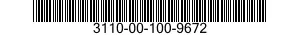 3110-00-100-9672  3110001009672 001009672
