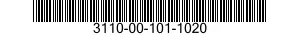 3110-00-101-1020  3110001011020 001011020