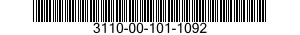 3110-00-101-1092  3110001011092 001011092